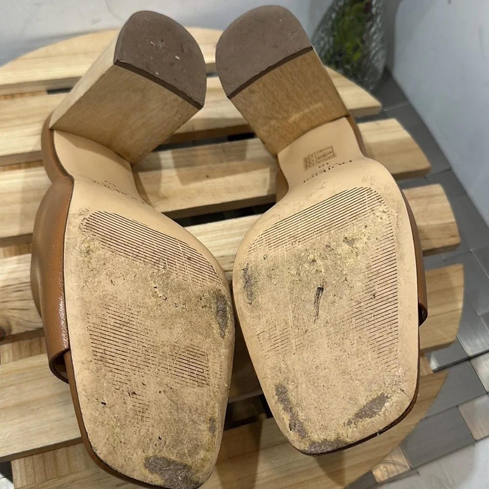 Botkier‎ Ross block heel leather sandals #072